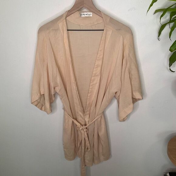 Givency Belted House Coat - Picture 1 of 6